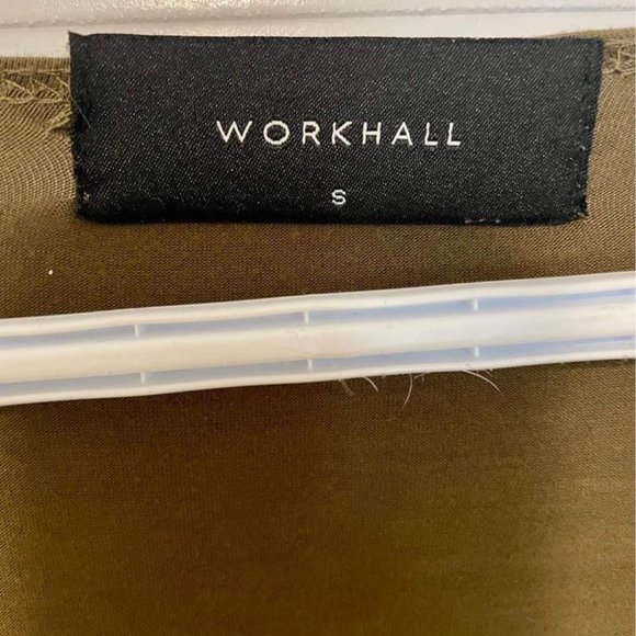 Olive Green Workhall Dress - Picture 4 of 4